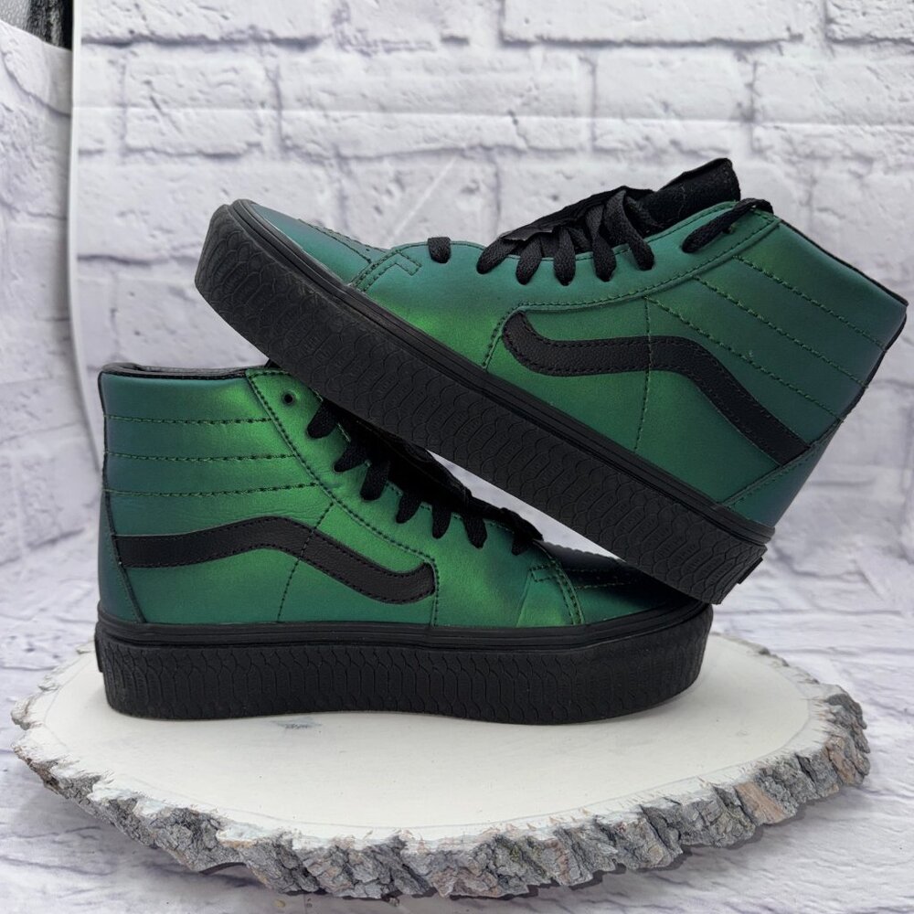 Vans Sk8 Hi Platform RB X Harry Potter Morsmordre Dark Art Shoes Men 4.5 Wmn 6 - Picture 9 of 13